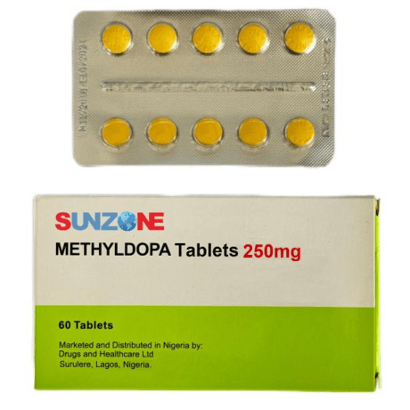 Methyldopa Tablets 250mg
