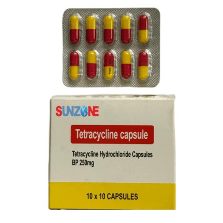 Tetracycline Hydrochloride Capsules 250mg