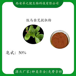 假马齿苋提取物   皂甙50%