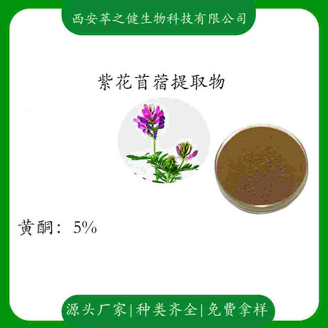 紫花苜蓿提取物   黄酮5%