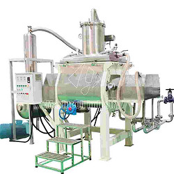 Hollow screw vacuum dryer