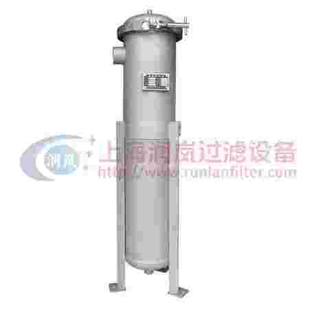 润岚过滤 袋式过滤器 体积小处理量大 制药饮料涂料过滤机