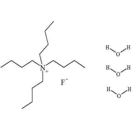 四丁基氟化铵三水合物 98%  类白色蜡状固体 CAS 87749-50-6