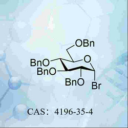 2,3,4,6-四-O-苄基-α-D-溴代吡喃葡萄糖 CAS：4196-35-4