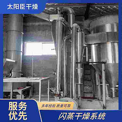 闪蒸干燥机 操作简便易维护 广泛适用性强 物料损耗降低 太阳臣干燥