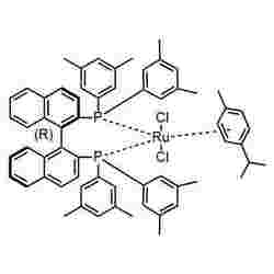 Chloro{(R)-(+)-2,2'-bis[di(3,5-xylyl)phosphino]-1,1'-binaphthyl}(p-cymene)ruthenium(II)chloride