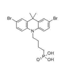 [4-(2,7-二溴-9,9 二甲基吖啶-10(9氢)-基) 丁基]磷酸