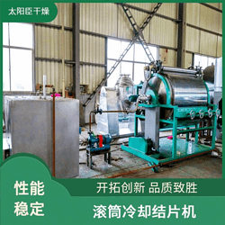 太阳臣干燥设备 废液结片机 氧化锌回转滚筒烘干机 操作稳定