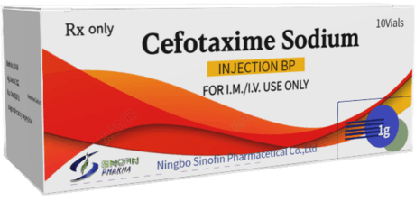 Cefotaxime Sodium 1 g Powder for Injection