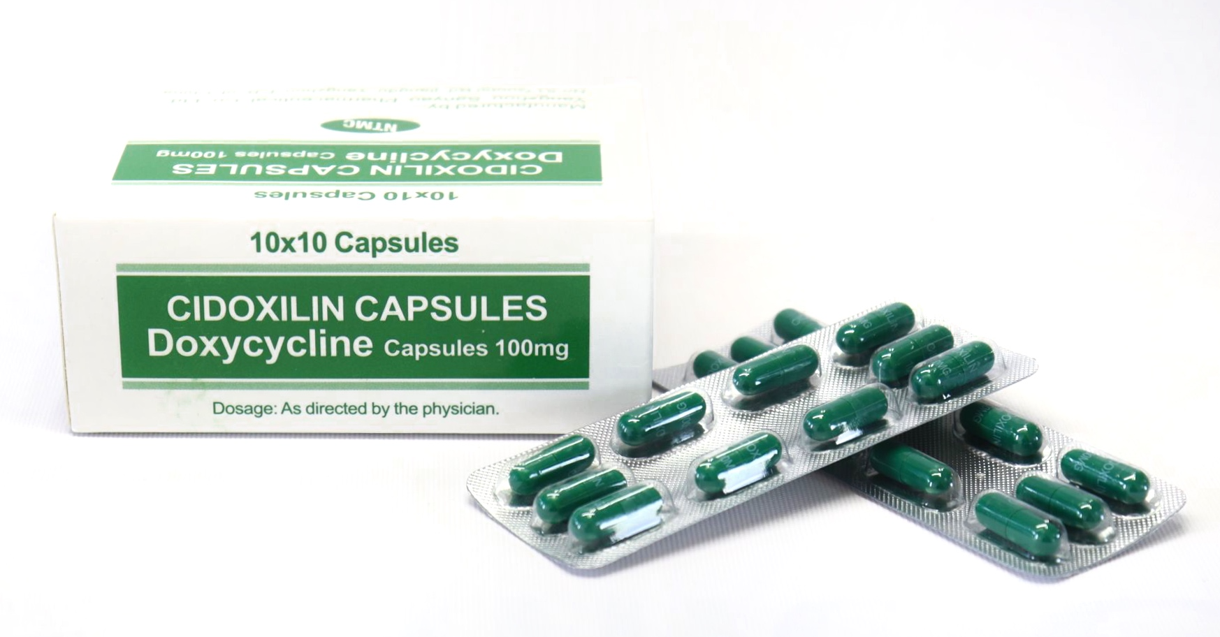 Doxycycline Hyclate Capsules 100mg
