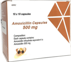 Amoxicillin capsules 500mg
