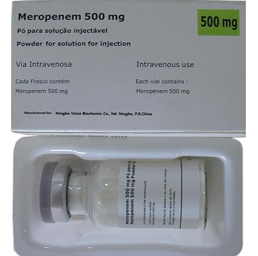 Meropenem powder for injection 500mg