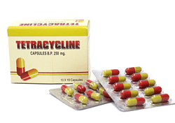 Tetracycline Capsules 250mg