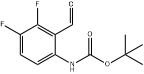 (3,4-Difluoro-2-formyl-phenyl)-carbamic acid tert-butyl ester