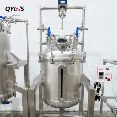 不锈钢过滤反应釜-50L多肽合成工艺线
