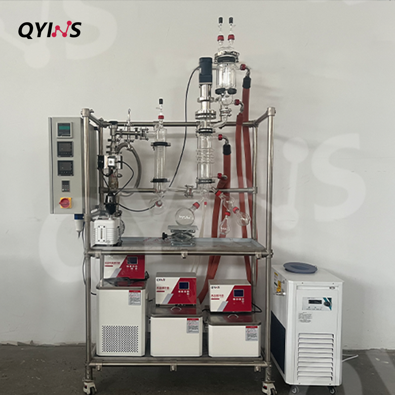 緊湊型適合小型實(shí)驗(yàn)室0.06平方桌面型玻璃分子蒸餾