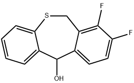 7,8 -二氟- 6,11 -二氢-二苯并[ B,E ]噻吩并- 11 -醇