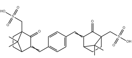 对苯二亚甲基二樟脑磺酸