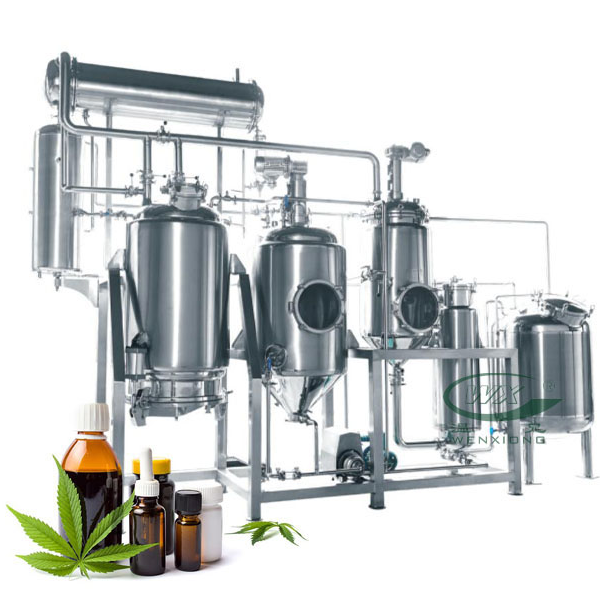 Automatic Hemp CBD Essential Oil Ethanol Extraction Equipment Extraction Machine