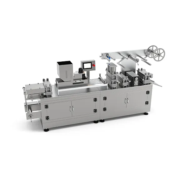 Fully Automatic Capsule Tablet Pill Ampoule Blister Packaging Machine