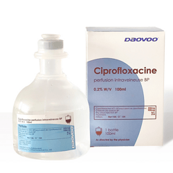 Ciprofloxacin injection