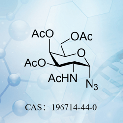 3,4,6-三-O-乙?；?2-乙酰氨基-2-脫氧-α-D-疊氮化吡喃半乳糖  CAS：196714-44-0