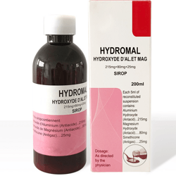 Aluminum hydroxide and magnesium syrup