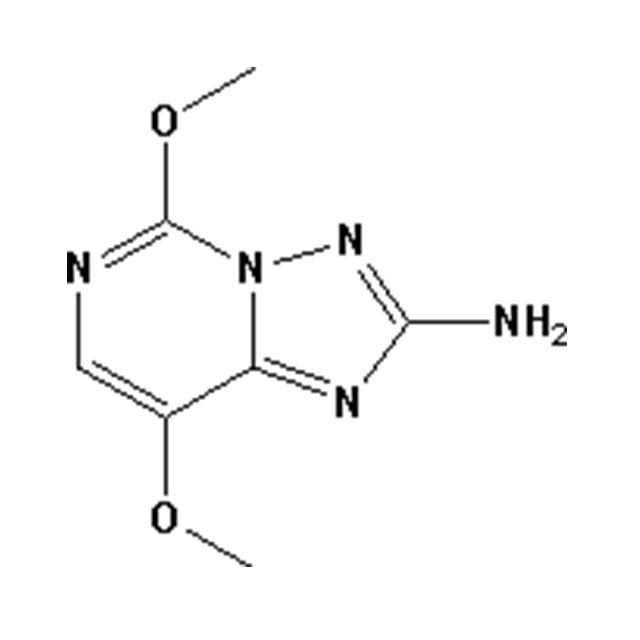 5,8-二甲氧基-[1,2,4]三唑[1,5-c]嘧啶-2-胺（三唑嘧啶胺）