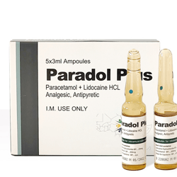 Paracetamol + Lidocaine HCLAnalgesic, Antipyretic