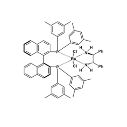 [(S)-(-)-2,2'-雙[二(3,5-二甲基苯基)膦]-1,1'-聯(lián)萘][(1S,2S)-(-)-1,2-二苯基乙二胺]二氯化釕