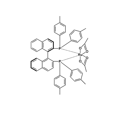 二乙酸[(R)-(+)-2,2'-二(二對甲苯基膦)-1,1'-聯(lián)萘]釕(II)