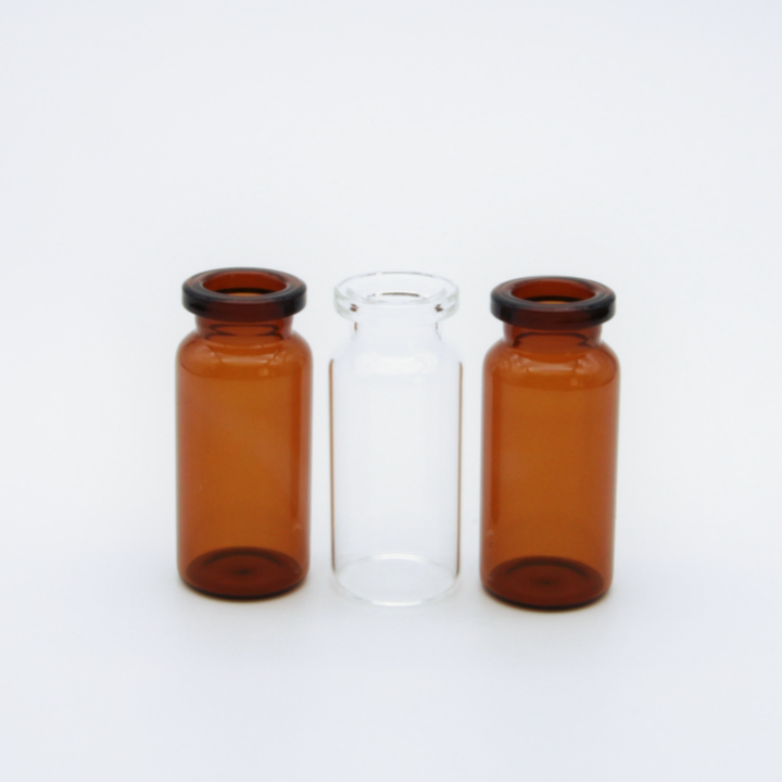factory supply 10ml clear amber glass vials for injection