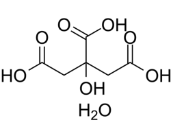 Monohydrate citric acid