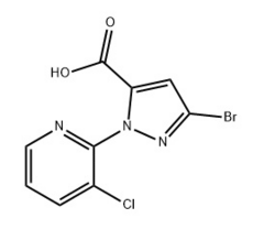 3-溴-1-(3-氯吡啶-2-基)-1H-吡唑-5-甲酸