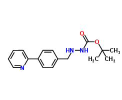 tert-Butyl 2-(4-(pyridin-2-yl)benzyl)hydrazinecarboxylate