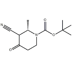 (2S)-3-氰基-2-甲基-4-氧代哌啶-1-羧酸叔丁酯
