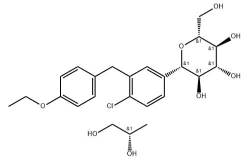 達格列凈一水丙二醇/ Dapagliflozin Propanediol Monohydrate