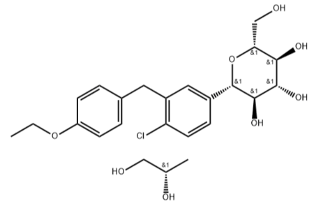 达格列净一水丙二醇/ Dapagliflozin Propanediol Monohydrate