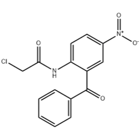 2-氯乙酰胺基-5-硝基二苯甲酮N-(2-benzoyl-4-nitrophenyl)-2-chloroacetamide
