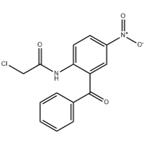 2-氯乙酰胺基-5-硝基二苯甲酮N-(2-benzoyl-4-nitrophenyl)-2-chloroacetamide