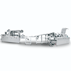 DPP-270连线型铝塑/铝铝平板泡罩包装机