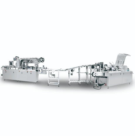 DPP-270连线型铝塑/铝铝平板泡罩包装机