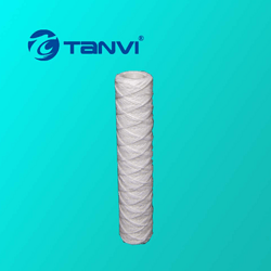 工業級線繞式濾芯 聚丙烯纖維棉線纏繞過濾器芯