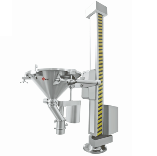 LT LIFTING MACHINE FOR FLUID BED BOWL