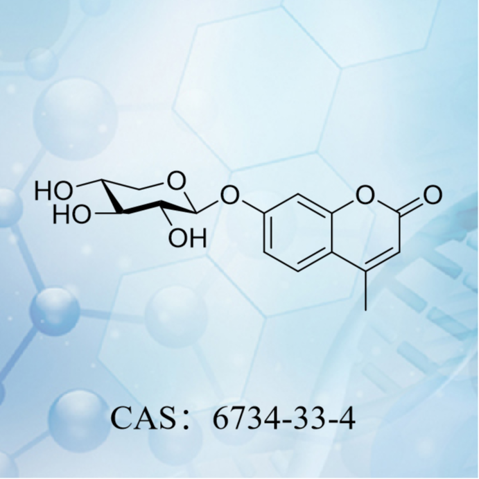 4-甲基傘形酮 β-D-吡喃木糖苷   CAS：6734-33-4