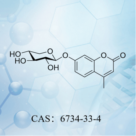 4-甲基伞形酮 β-D-吡喃木糖苷   CAS：6734-33-4