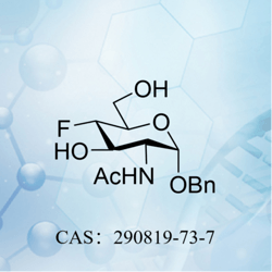 苄基 2-乙酰氨基-2,4-二脱氧-4-氟-α-D-吡喃葡萄糖苷   CAS：290819-73-7
