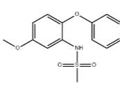 N-（5-甲氧基-2-苯氧基苯基）甲磺酰胺