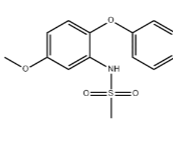 N-（5-甲氧基-2-苯氧基苯基）甲磺酰胺