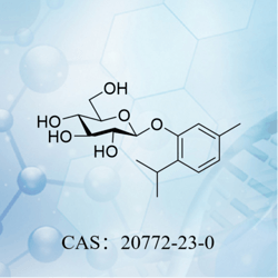 百里酚 β-D-吡喃葡萄糖苷     CAS：20772-23-0